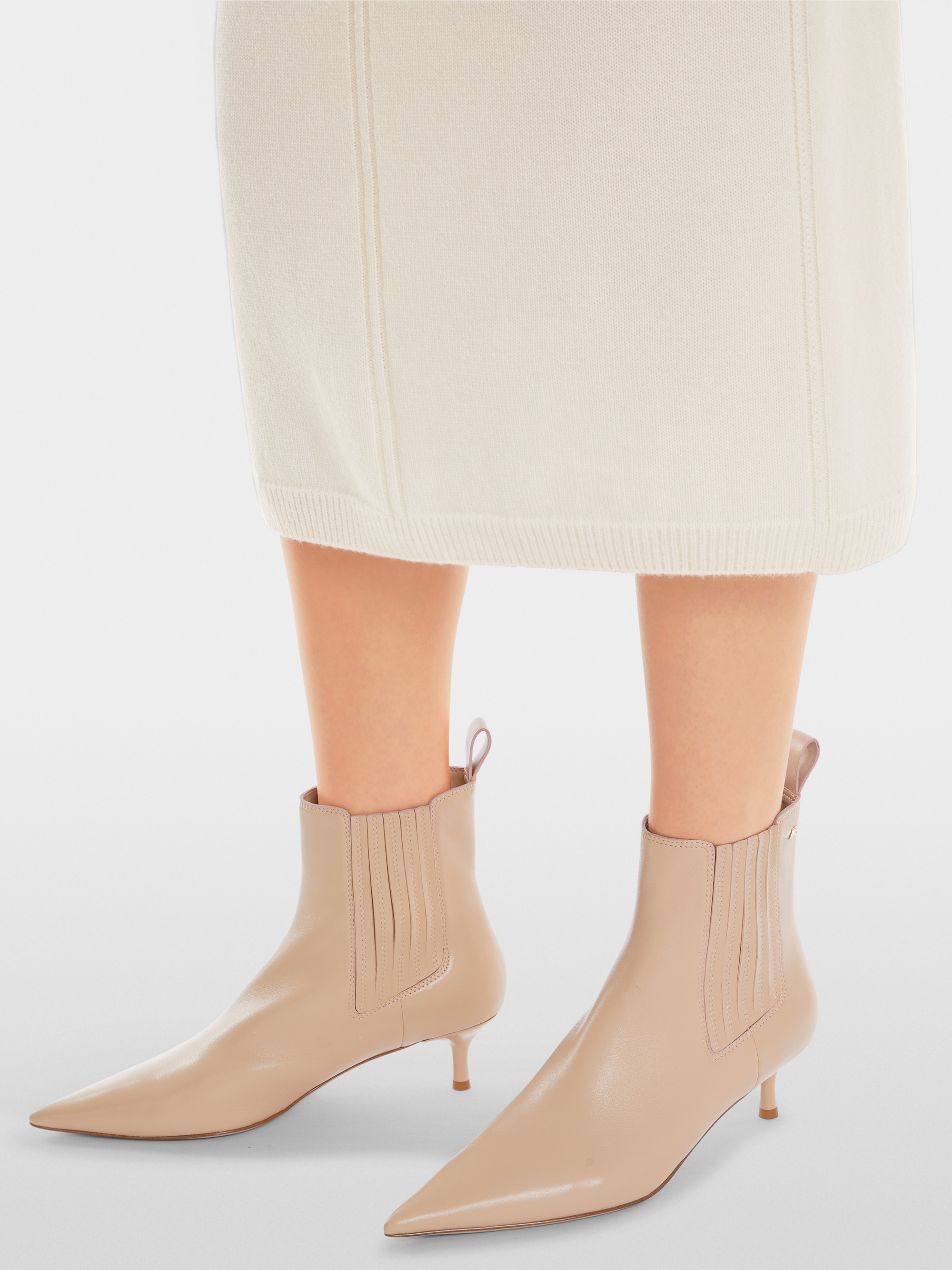 Marc-Cain Rethink Together slim knitted skirt