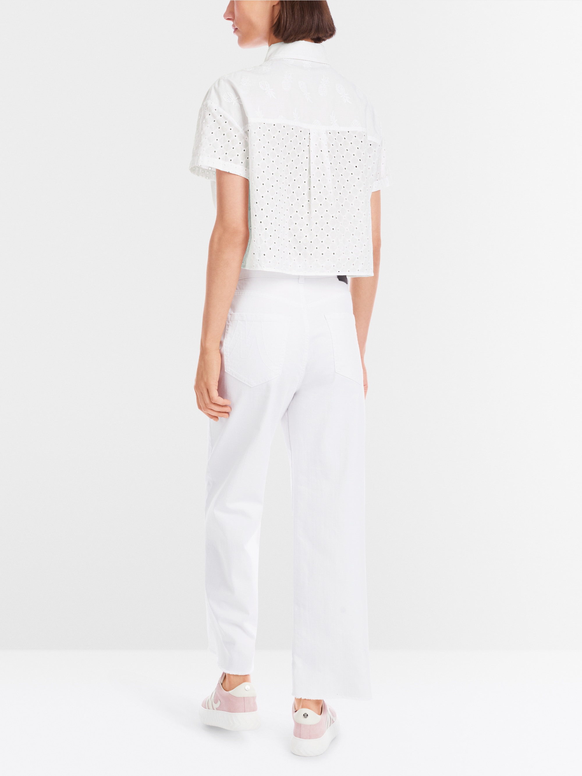 Marc-Cain Blouse with matching embroidery