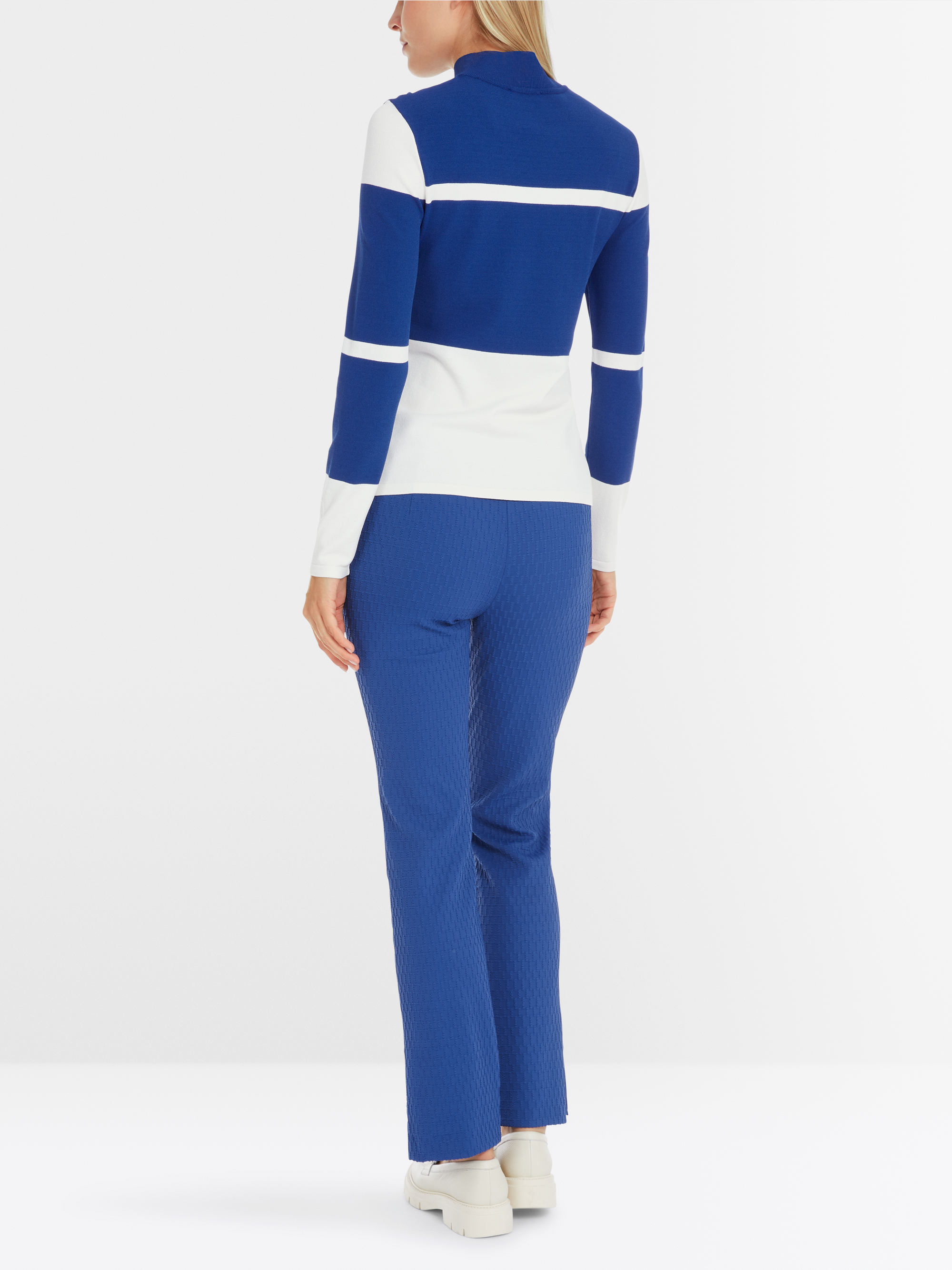Marc-Cain Rethink Together striped sweater