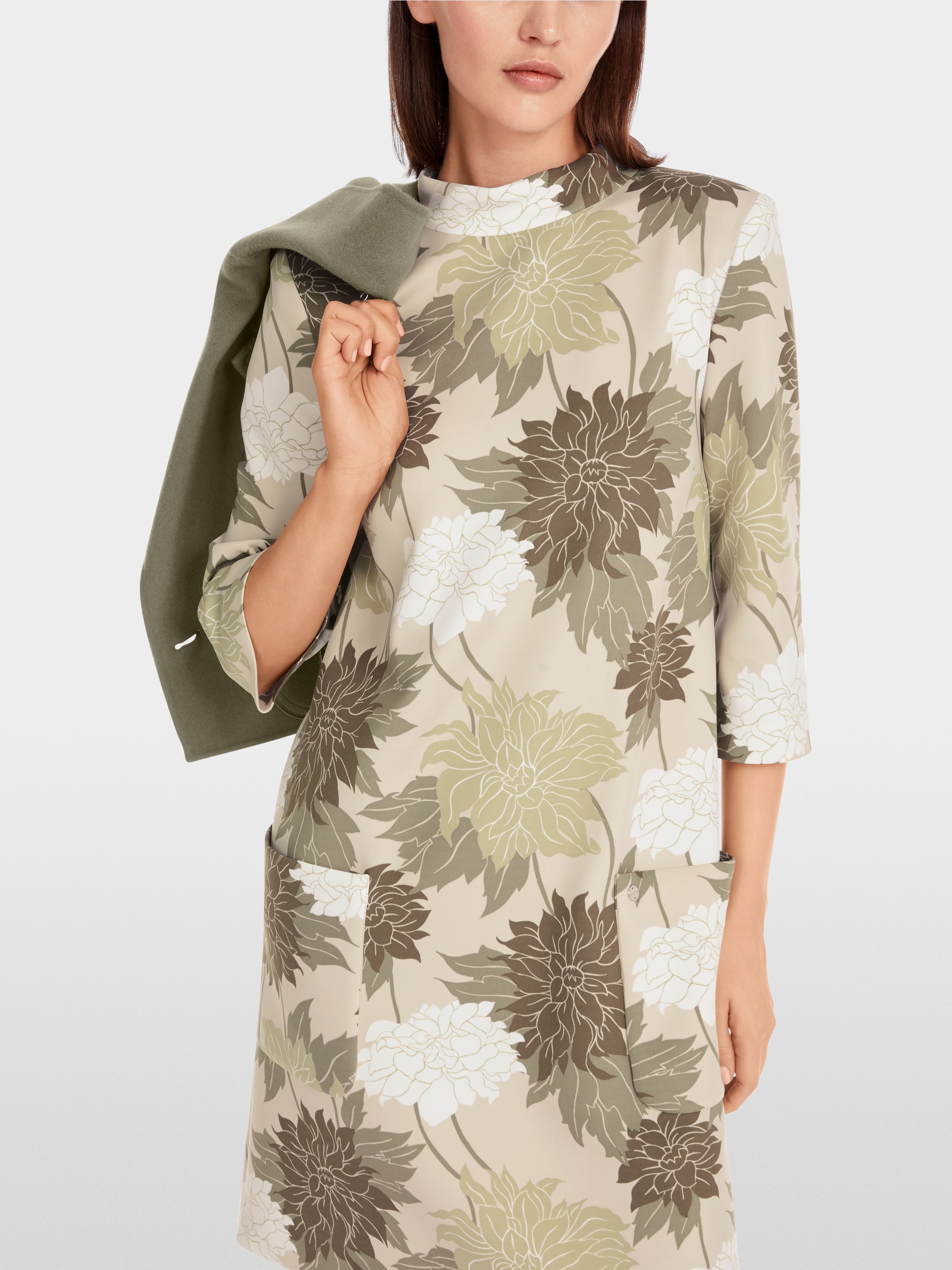 Marc-Cain Scuba jersey floral dress