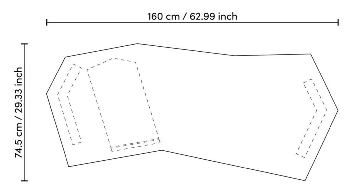 Casa Padrino escritorio de lujo marr¨®n / lat¨®n 106 x 68 x A. 75 cm - Mesa de oficina de madera maciza con caj¨®n - Muebles de oficina - Muebles de lujo - Calidad de lujo