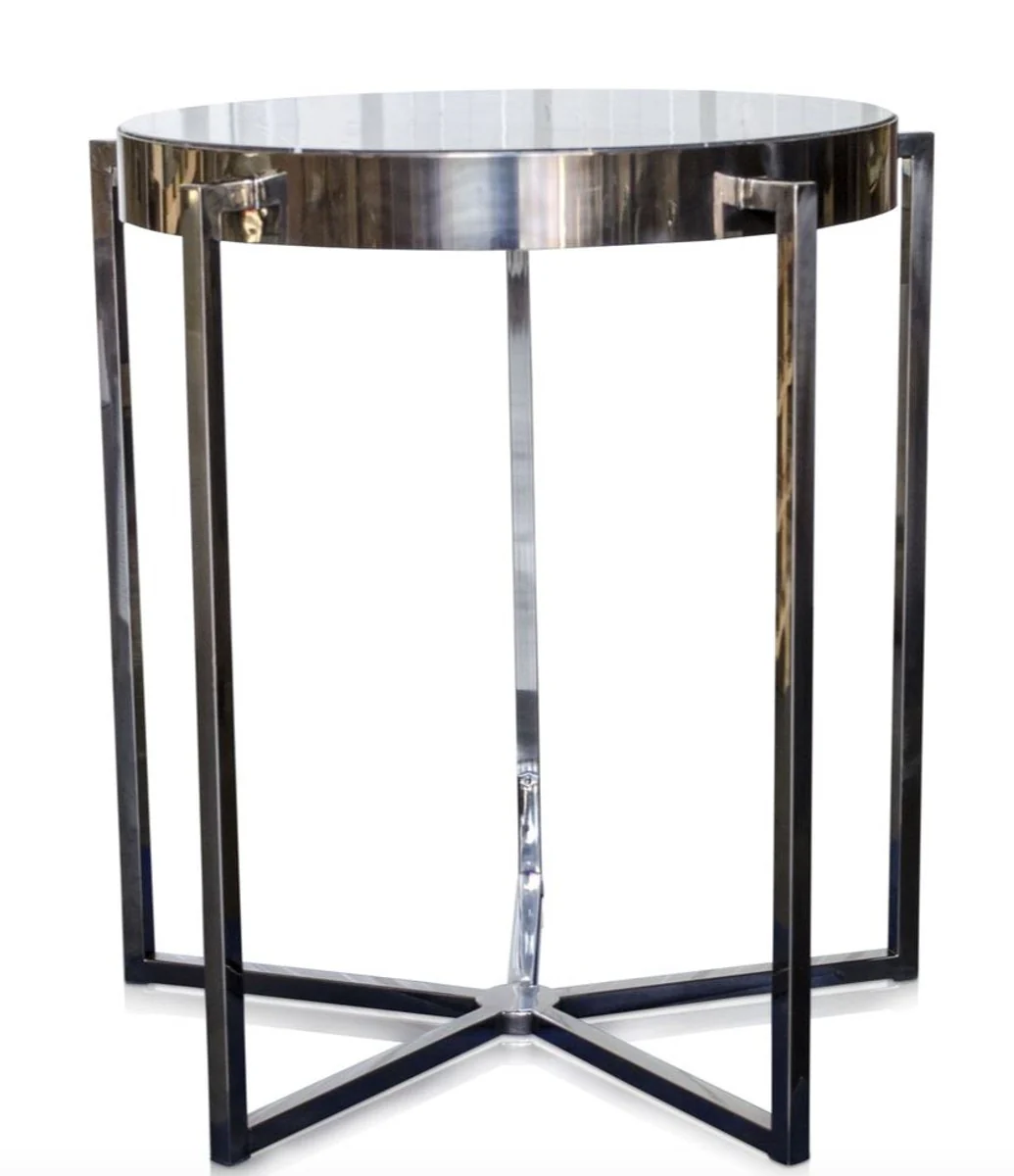 Casa Padrino Mesa Auxiliar de Hotel Negro 65 x H. 67 cm - Muebles para Hoteles