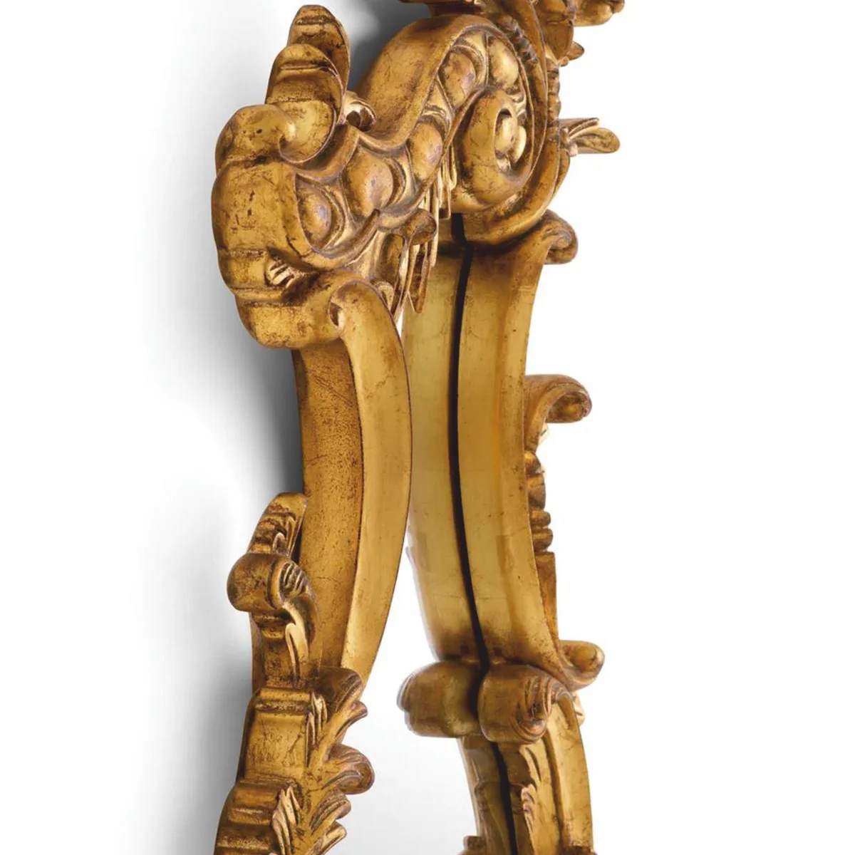 Casa Padrino conjunto de espejos barrocos de lujo oro antiguo A. 80 cm - Muebles estilo barroco