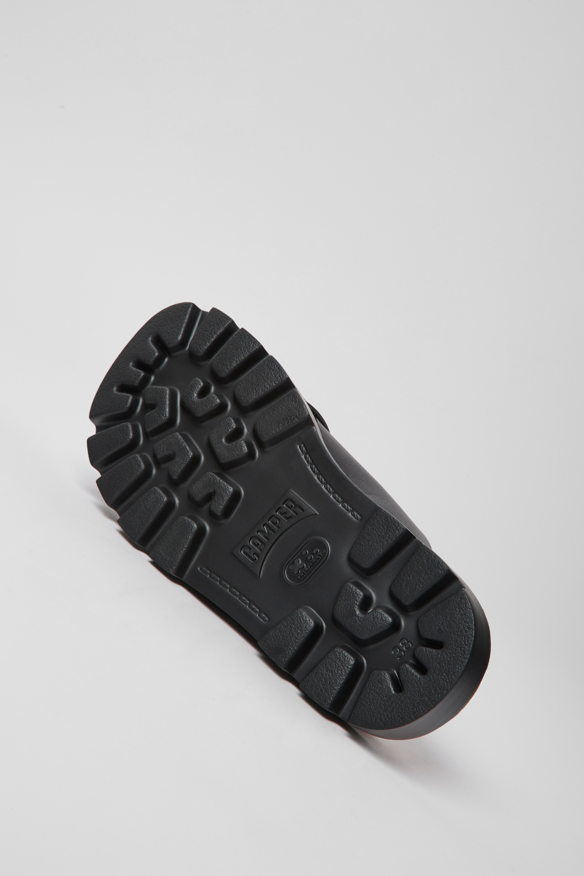 Brutus Sandal - Black leather sandals for women