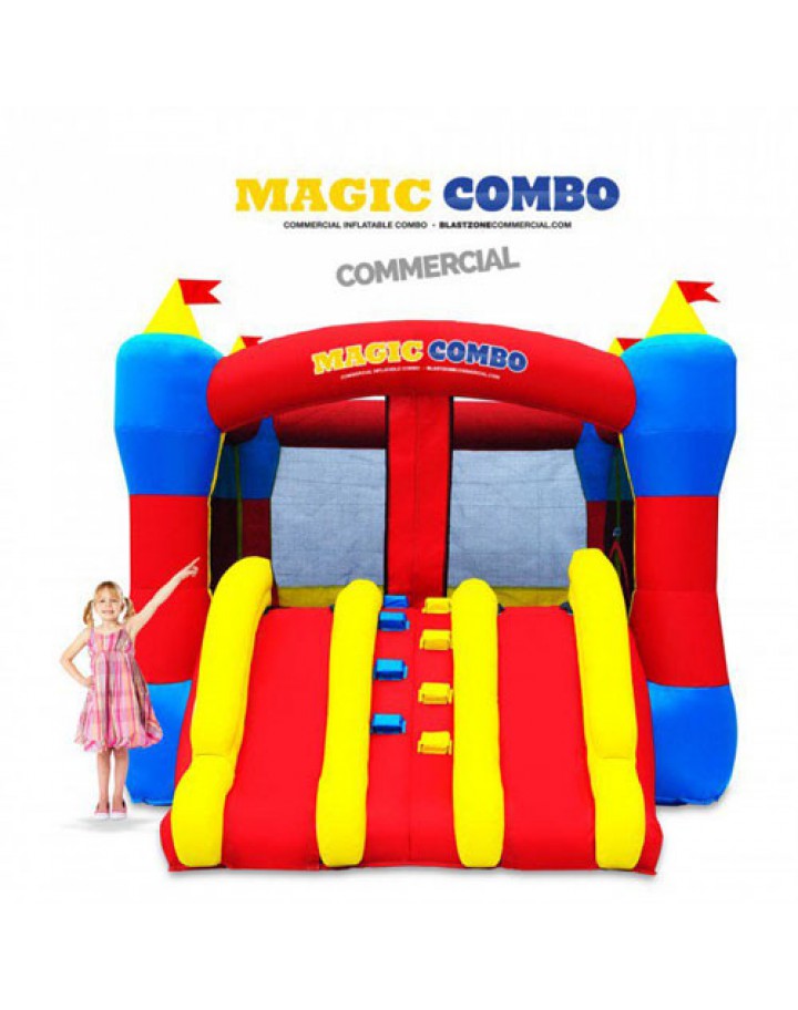 Magic Combo 10 Commercial Inflatable Bouncer w Slide