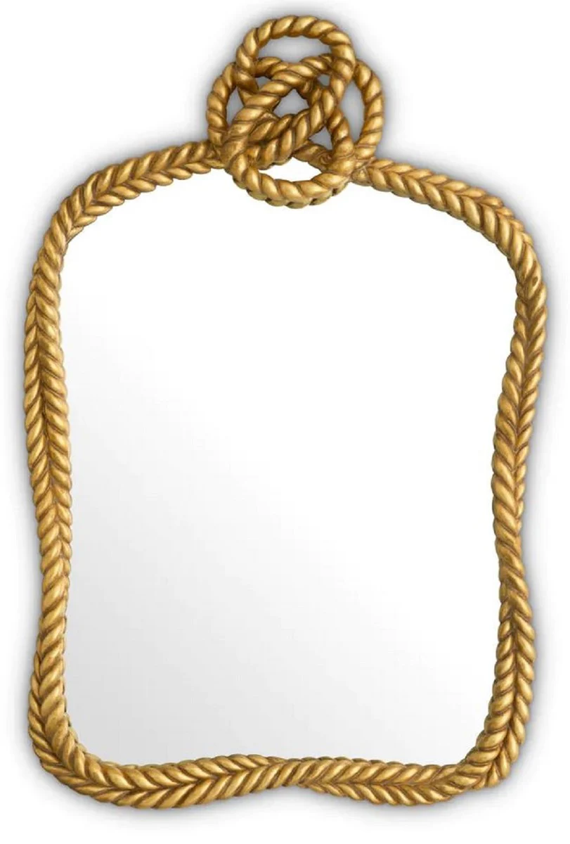 Casa Padrino espejo de lujo de caoba oro antiguo A. 121 cm