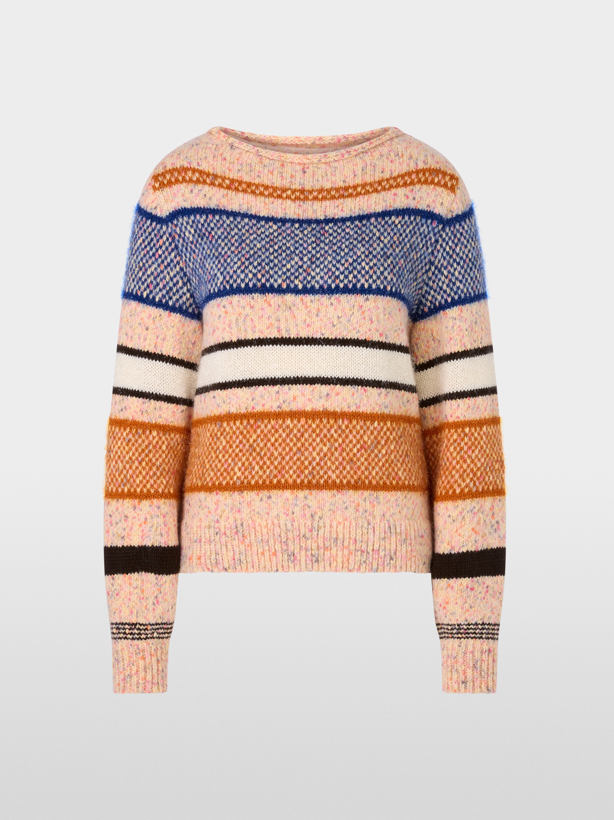 Marc-Cain Striped sweater: knitted in Germany