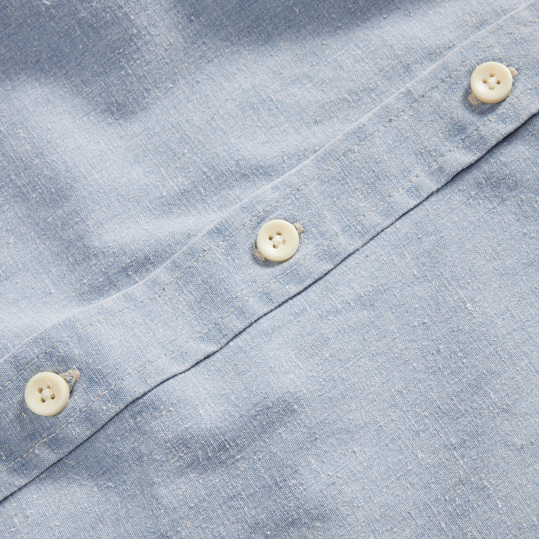 The Utility Shirt in Washed Indigo Boss Duck
