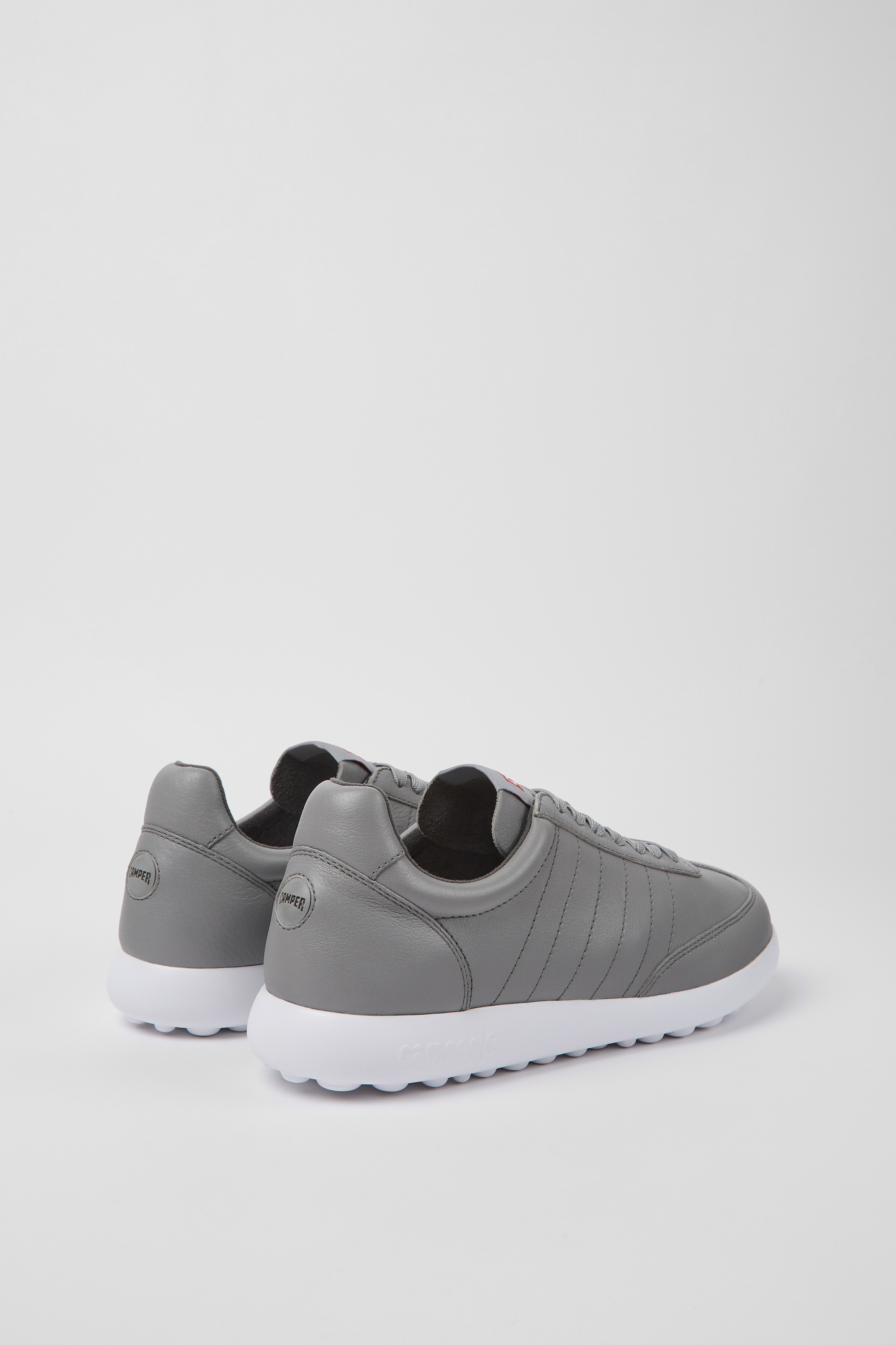 Pelotas XLite - Gray leather sneakers for men