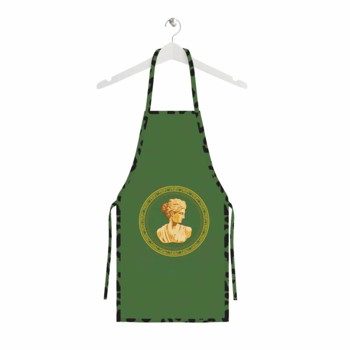 Casa Padrino delantal de cocina de lujo barroco busto femenino verde 80 cm