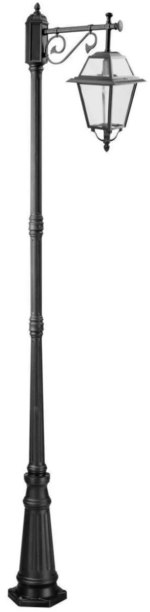 Casa Padrino Art Nouveau Lámpara de Pie para Exteriores / para Jardín 28 x 50 x H. 240 cm - Varios Colores - Iluminación para Jardín