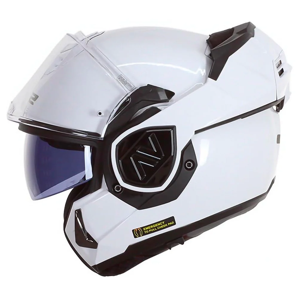 CASCO MODULAR LS2 FF906 ADVANT SOLID BLANCO