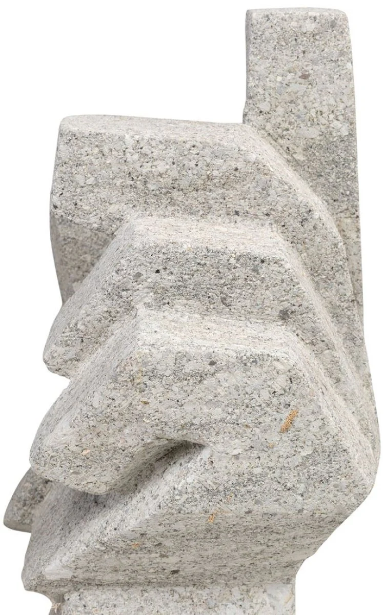 Casa Padrino escultura de arenisca de diseño mano gris 18 x 13 x A. 41 cm - Accesorios Deco - Decoración de Jardín
