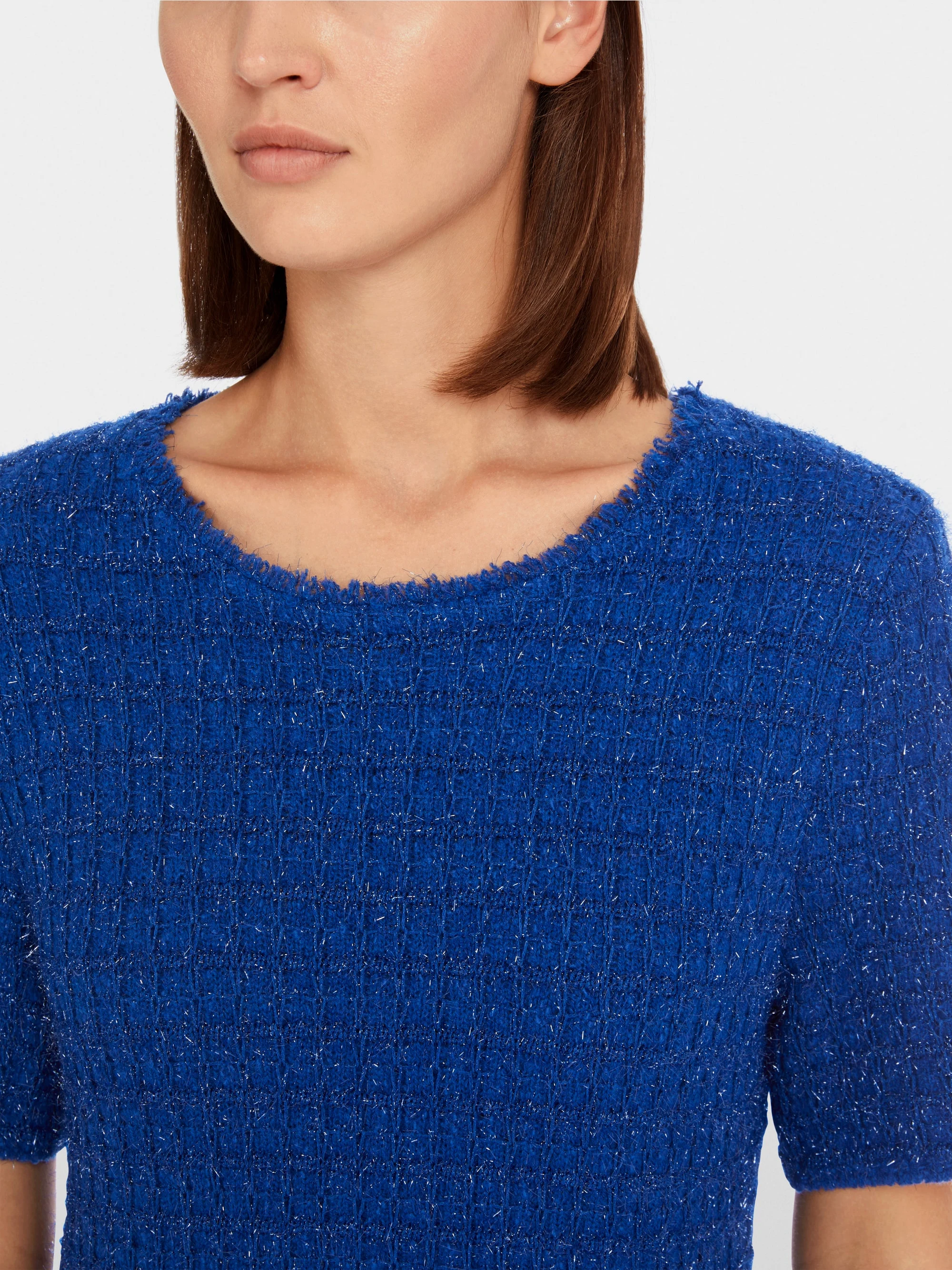 Marc-Cain Short sleeve dress: Knitted in Germany