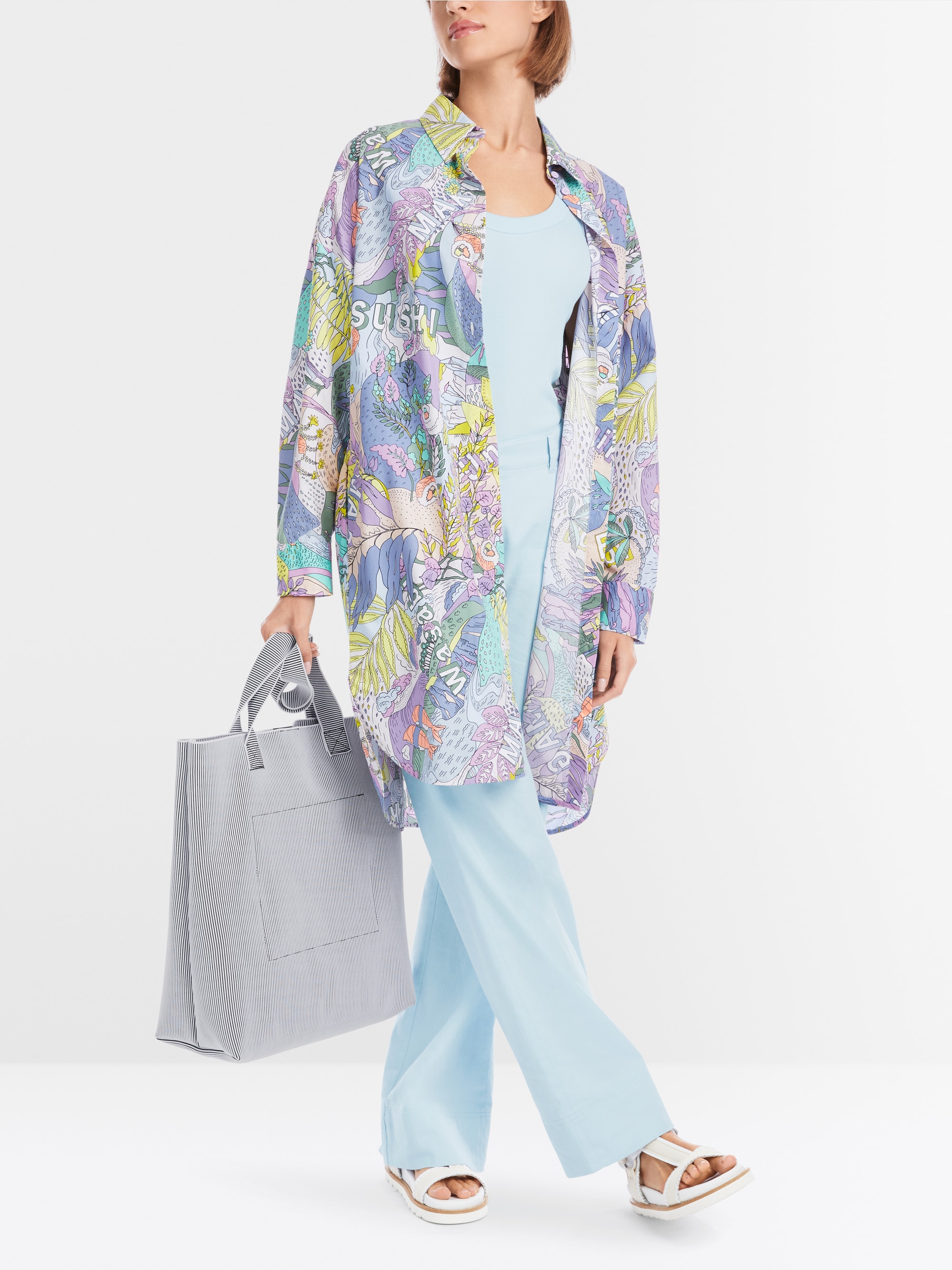 Marc-Cain Rethink Together printed dress