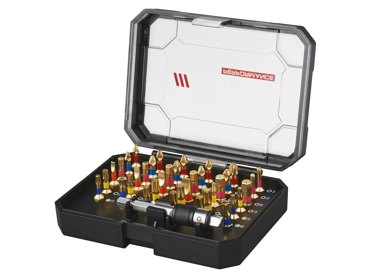 PARKSIDE PERFORMANCE torsion bit set / bit and socket set PBSP 2 B2