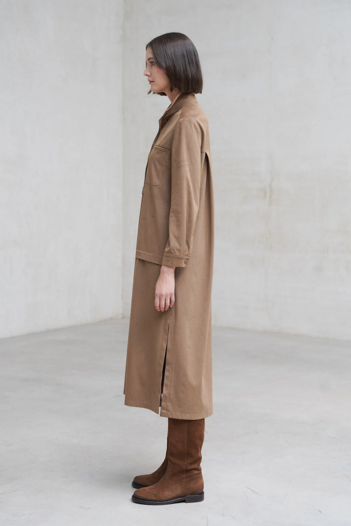 Rivera-spain Vestido levita Asti camel