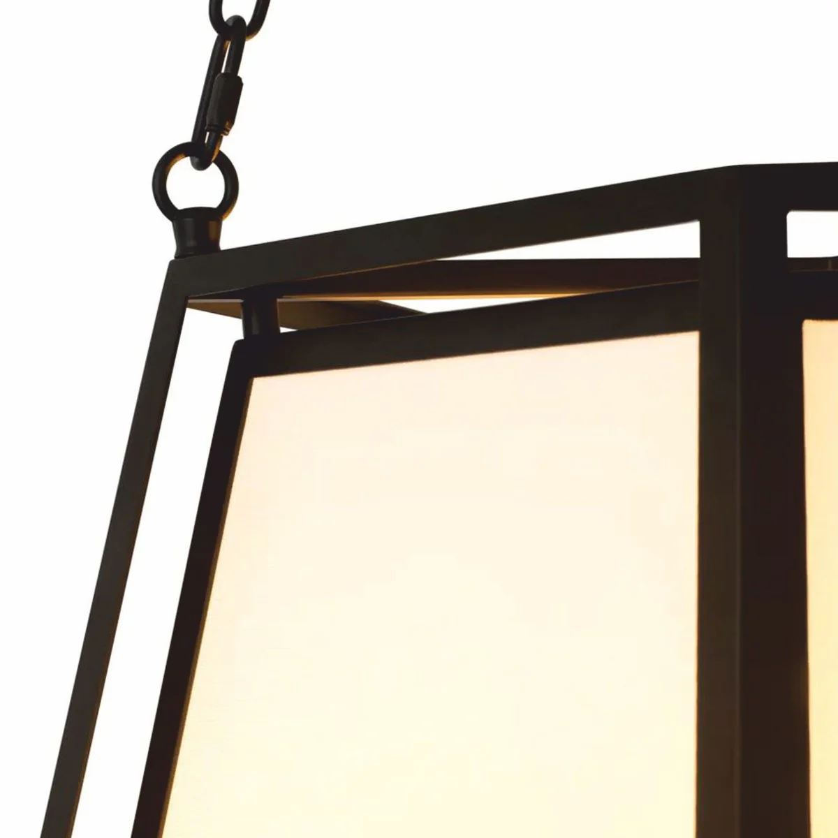 Casa Padrino l¨¢mpara colgante de lujo negro / crema Al. 120,5 cm - Iluminaci¨®n de lujo