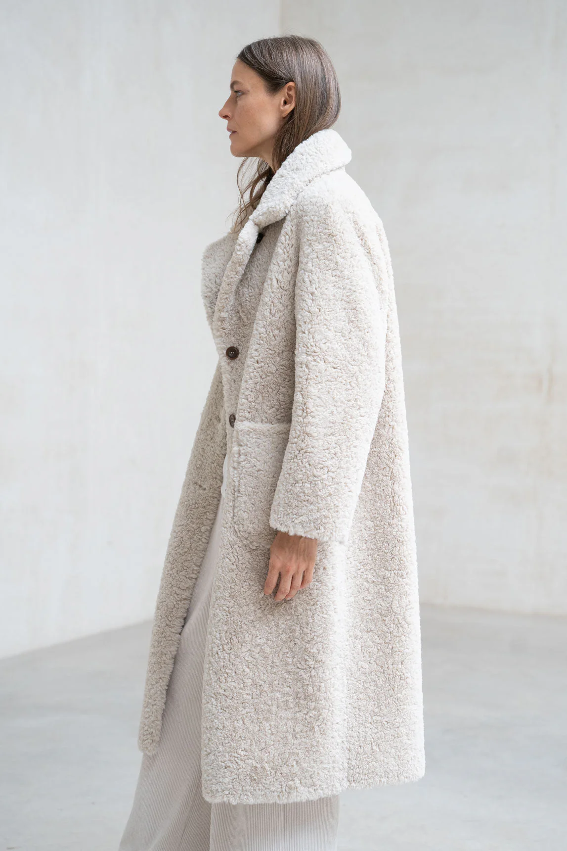 Rivera-spain Abrigo Lecce reversible crudo