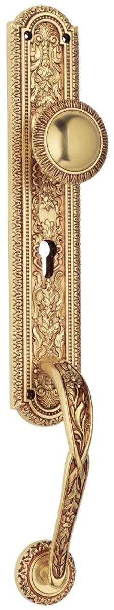 Casa Padrino conjunto de manija de puerta Art Nouveau oro franc¨¦s 7 x H. 50,5 cm - Calidad de Lujo