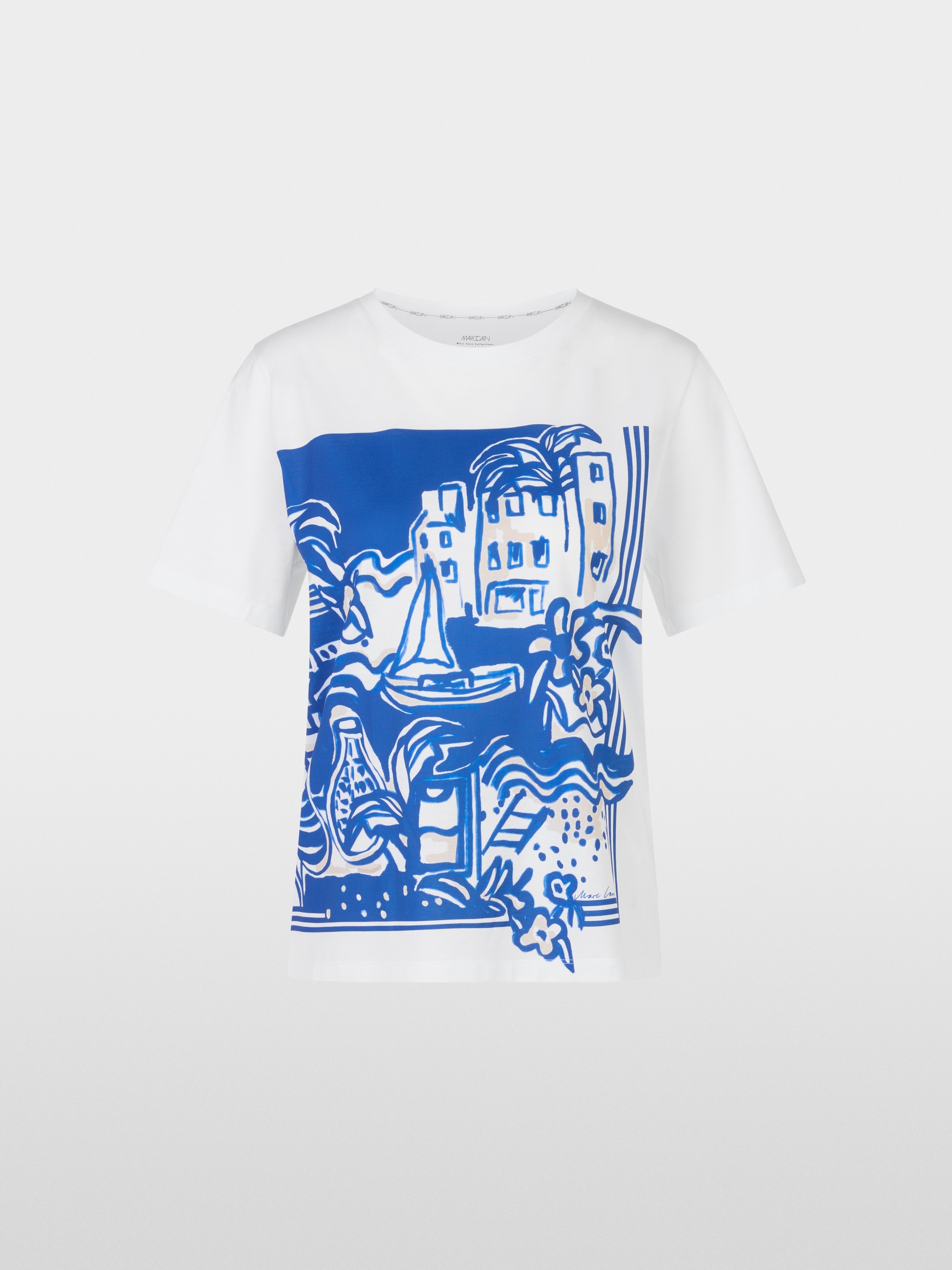 Marc-Cain Rethink Together printed T-shirt