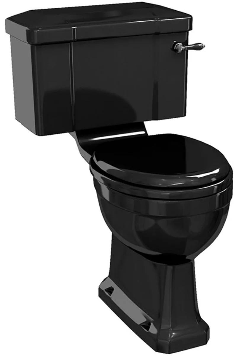 Casa Padrino inodoro Art Nouveau de lujo con cisterna 52 x 73 x A. 78 cm - Diferentes Colores - Muebles de Baño - Calidad de Lujo