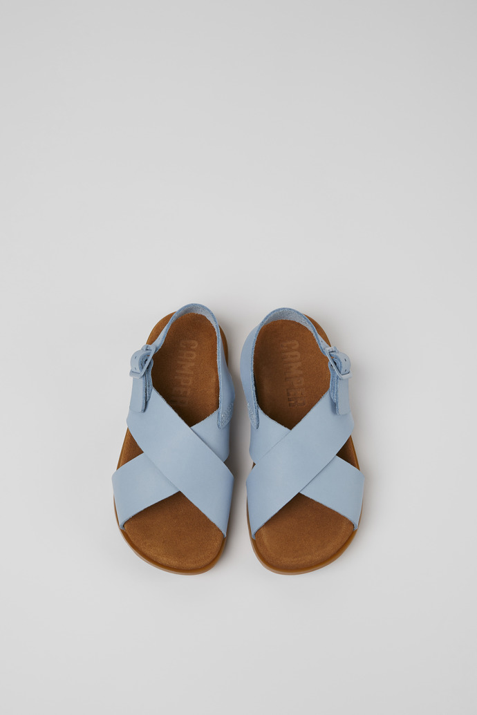 Brutus Sandal Blue leather sandals for boys