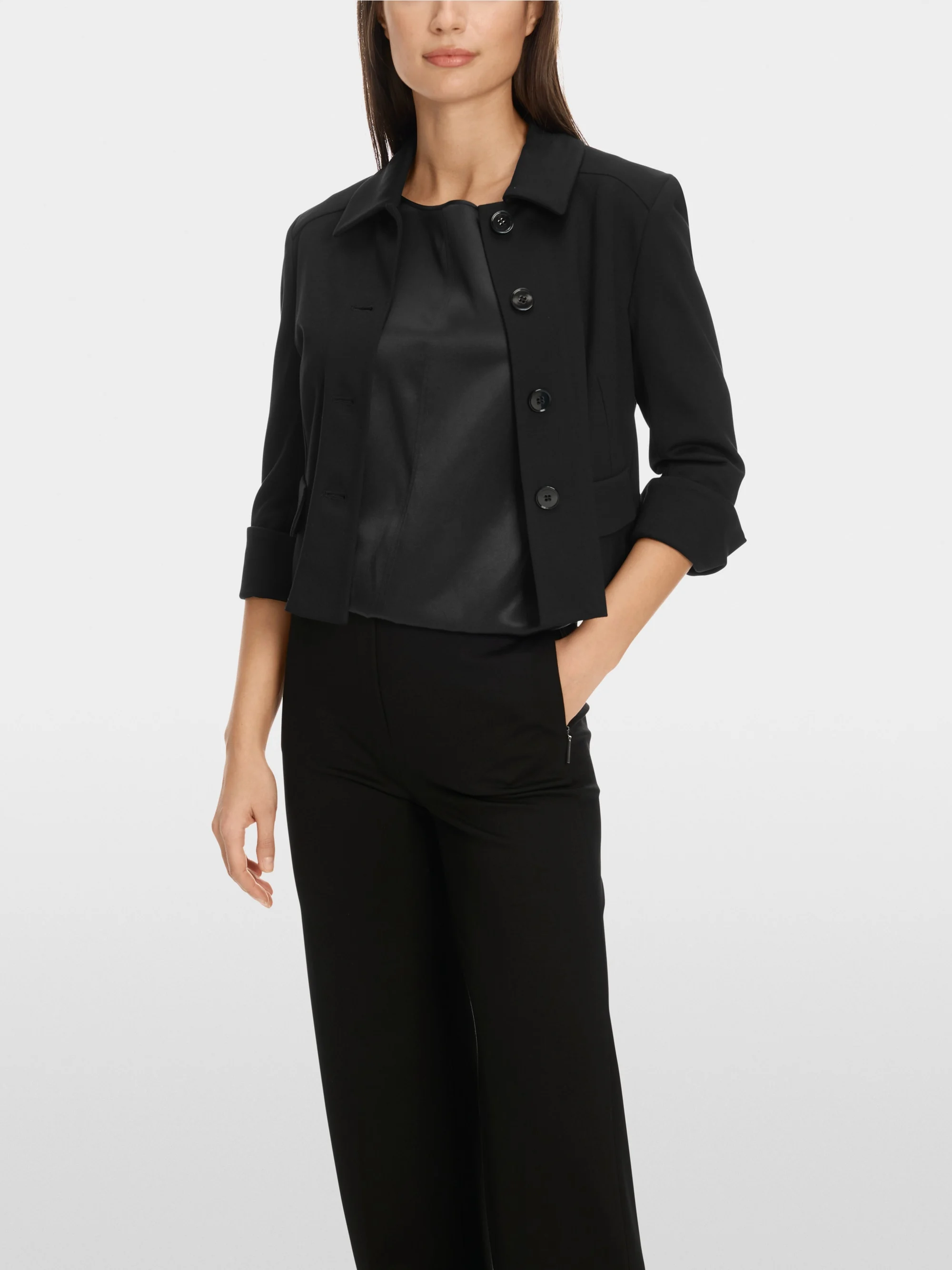 Marc-Cain Short jacket with Kent collar