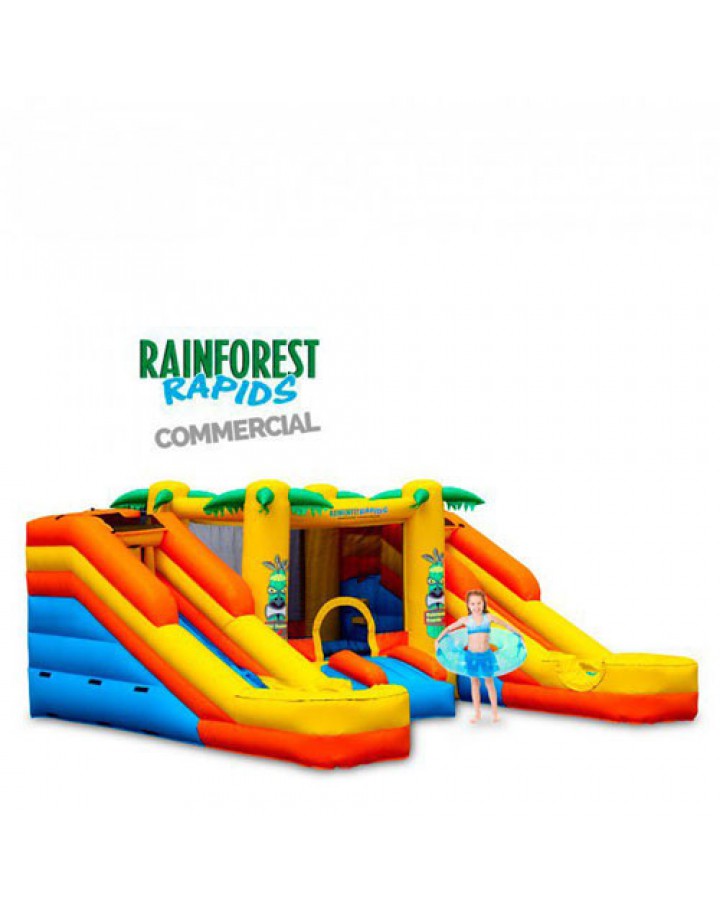 Rainforest Rapids Commercial Inflatable Combo