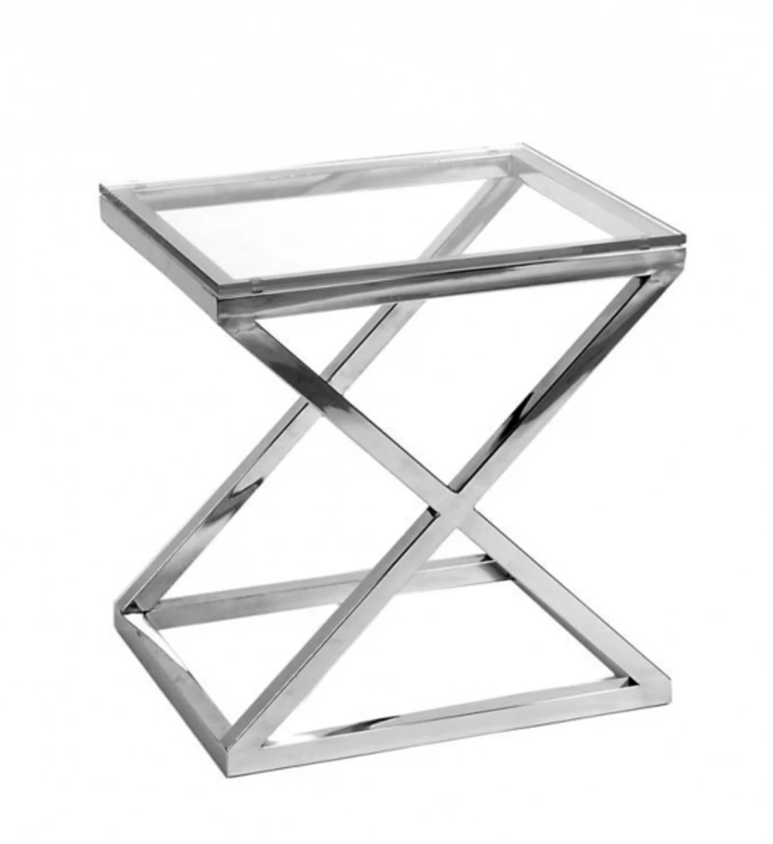 Casa Padrino luxury art deco designer side table 56 x 46 x H. 59 cm - Luxury Side Table