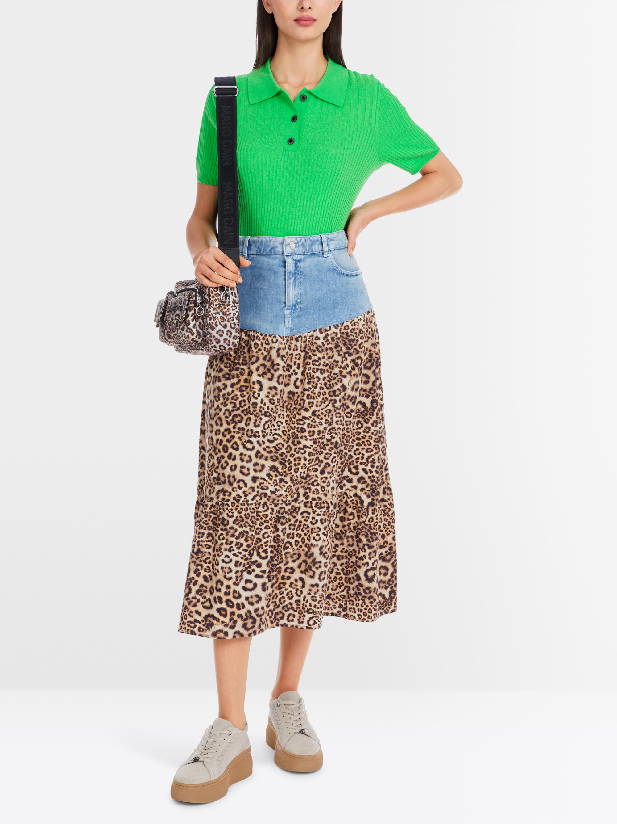 Marc-Cain Polo shirt in wool – 