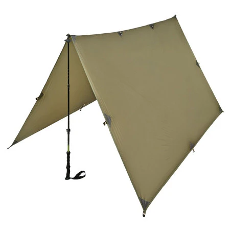 Columbus UltraLight Tarp 20D verde - Toldo de camping