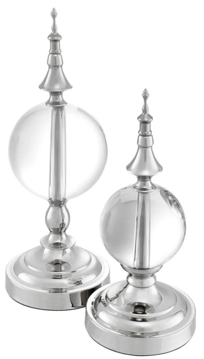 Casa Padrino Decoración Cristal de Cristal Set Decoración - Salón de Lujo Hotel Decoración