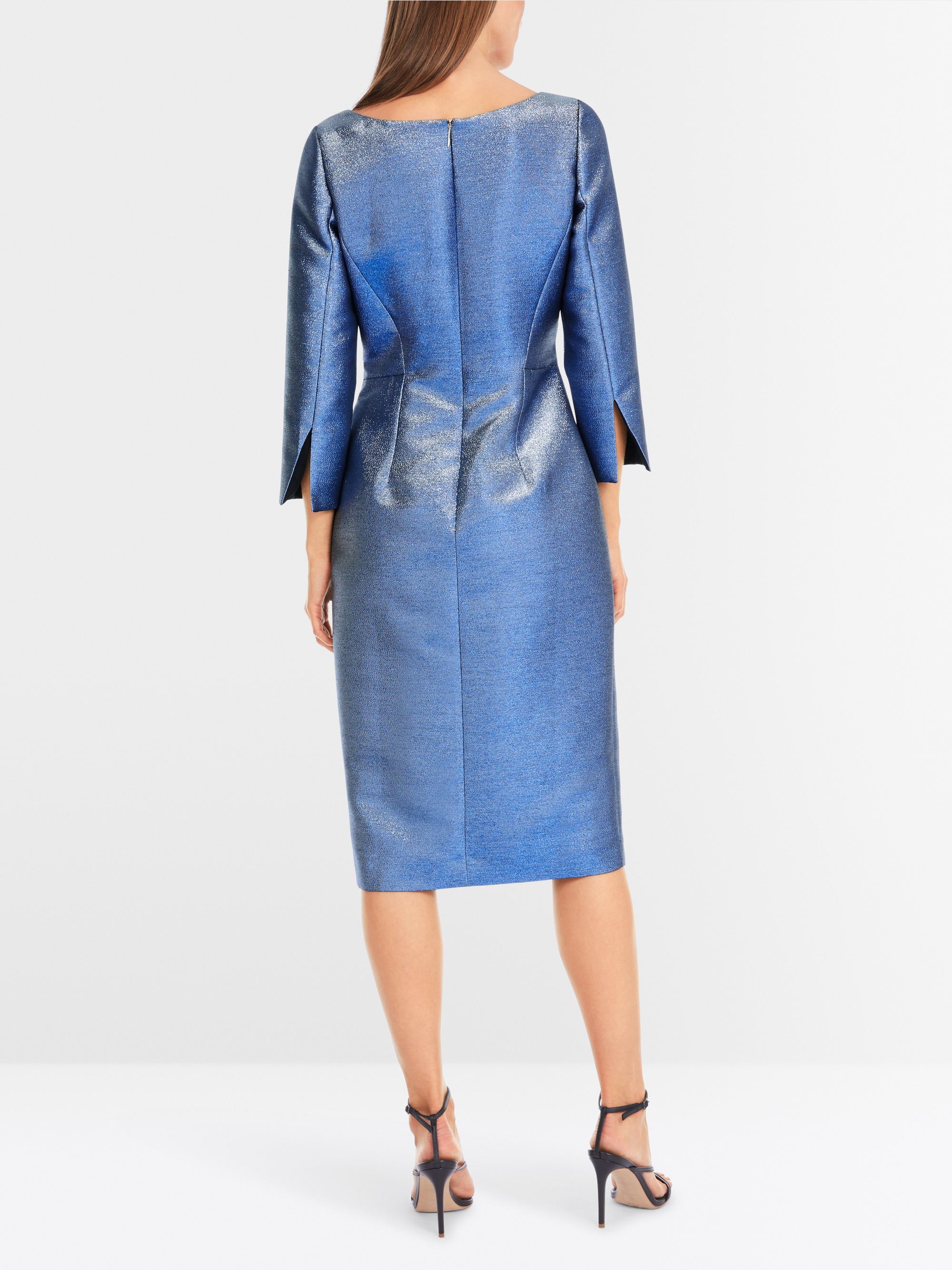 Marc-Cain Dress in shimmering metallic shine