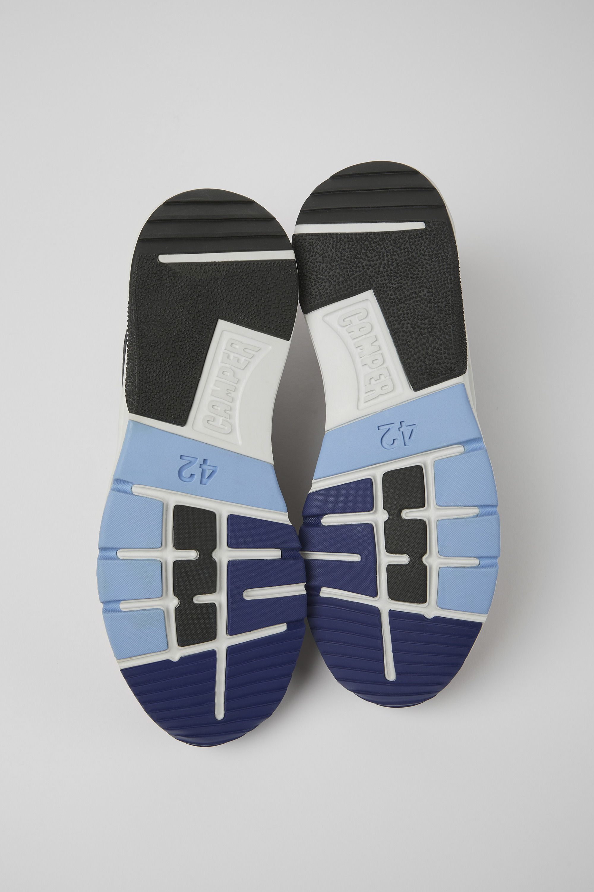 Drift - Black and red textile and leather sneakers for men