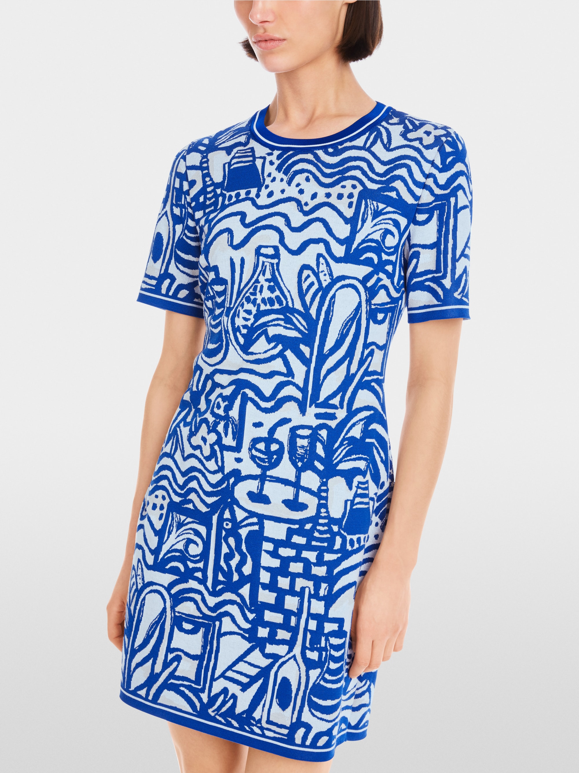 Marc-Cain Rethink Together patterned dress