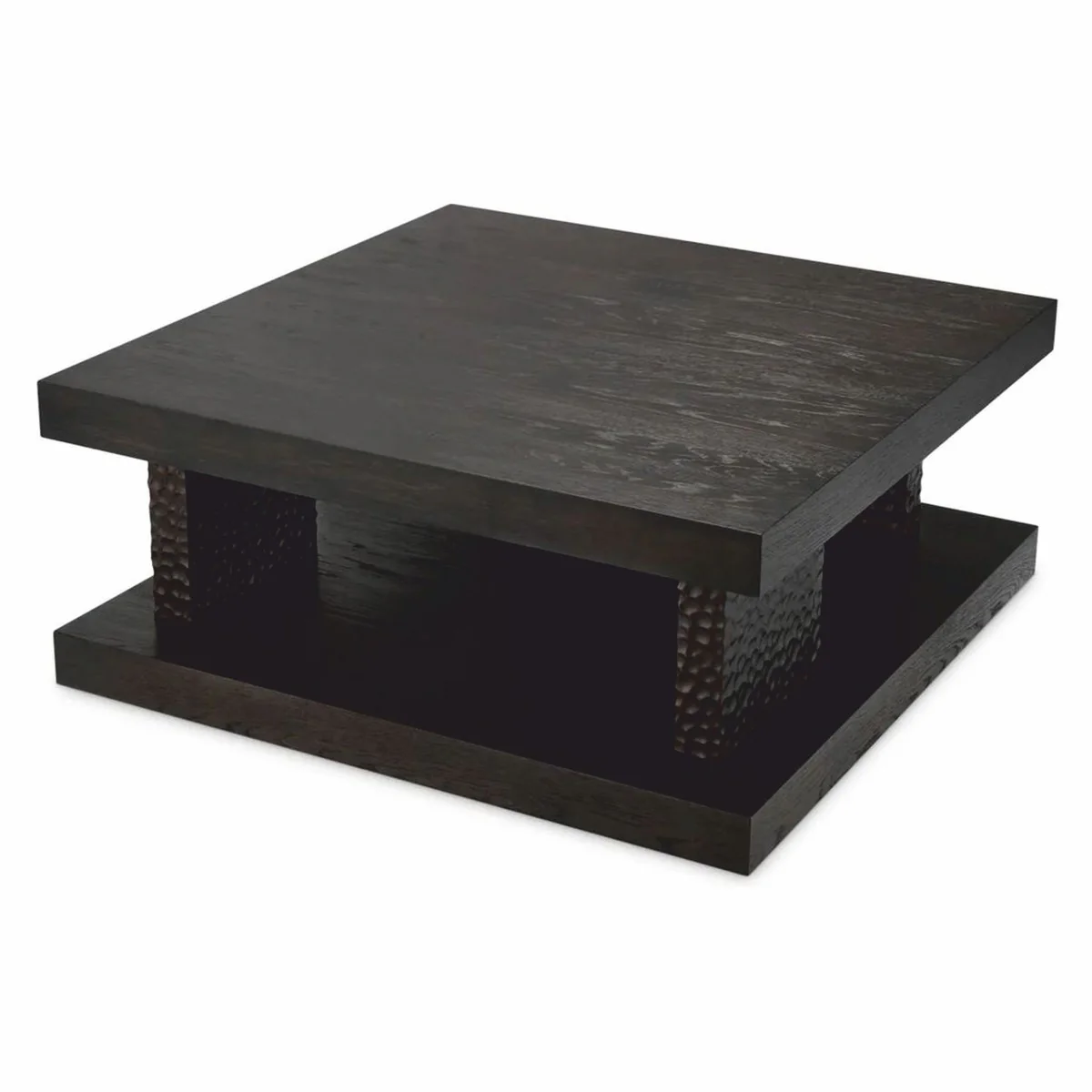 Casa Padrino mesa de centro de lujo negro 100 cm - Muebles para hoteles y salones