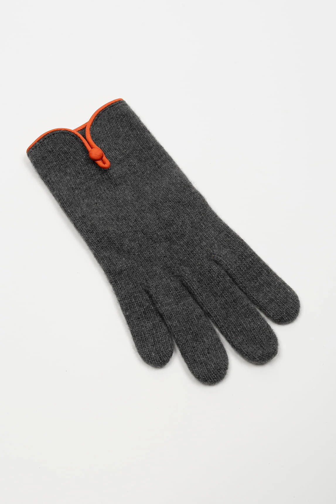 Rivera-spain Guantes Manon de lana y cashmere gris