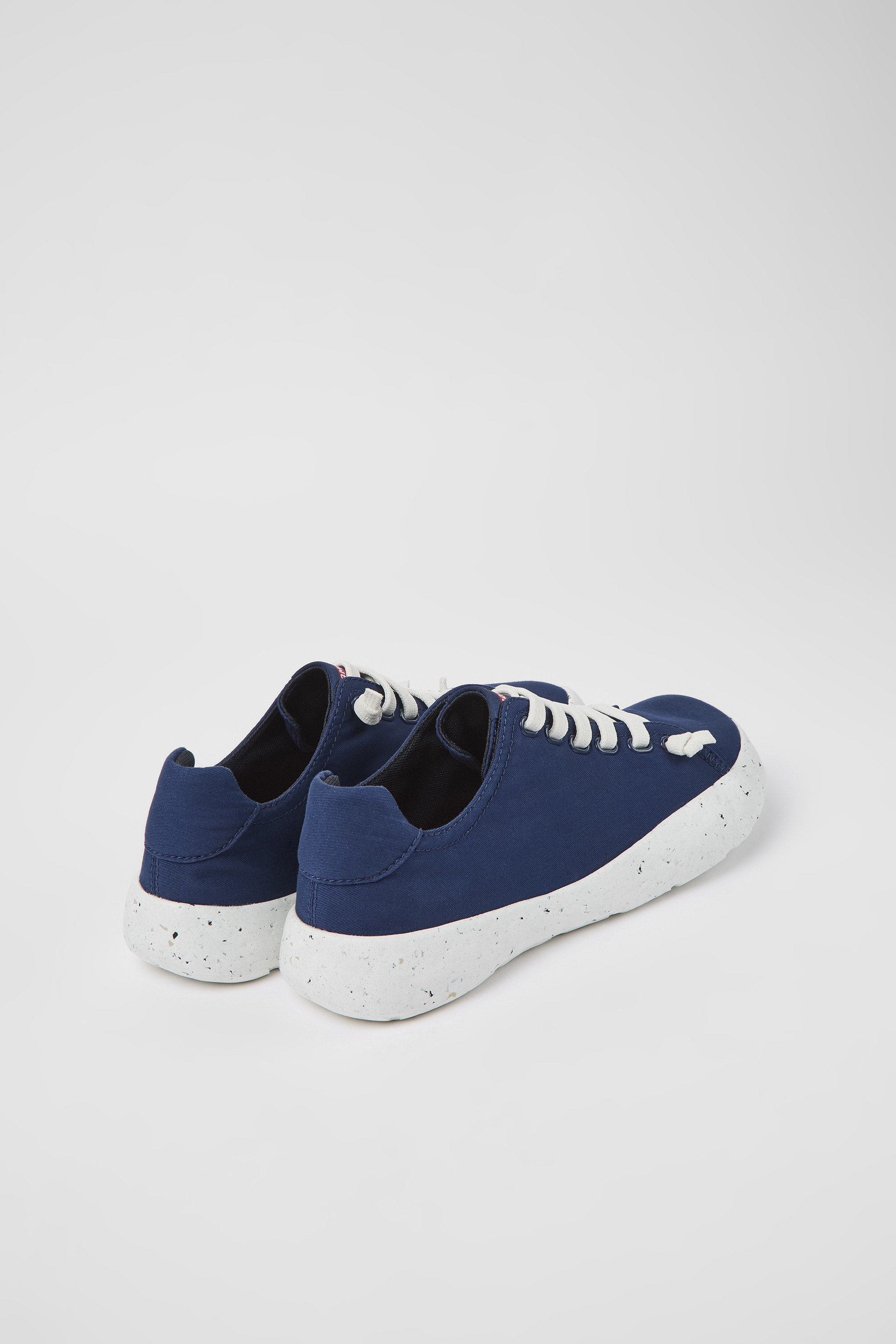 Peu Stadium - Blue textile sneakers for men