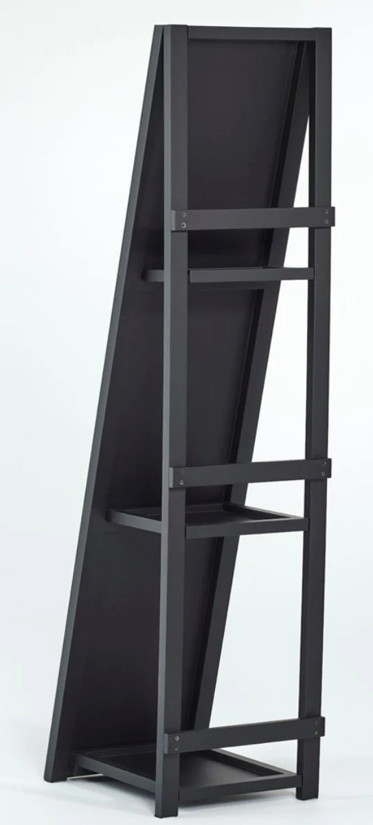 Casa Padrino espejo de pie con estantes 37 x 37 x H. 160 cm - Espejo de Tocador de Lujo