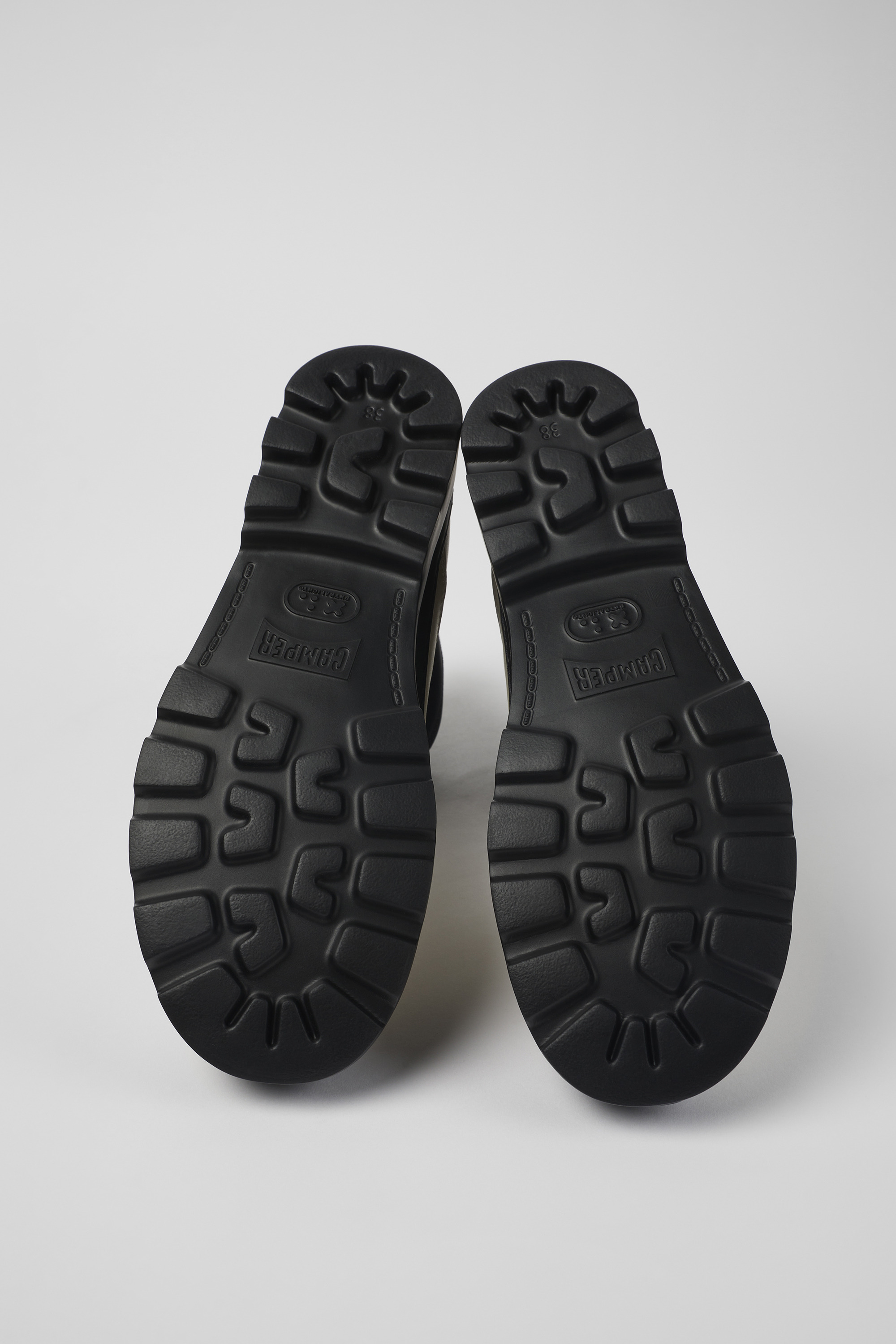 Brutus - White leather ankle boots for women