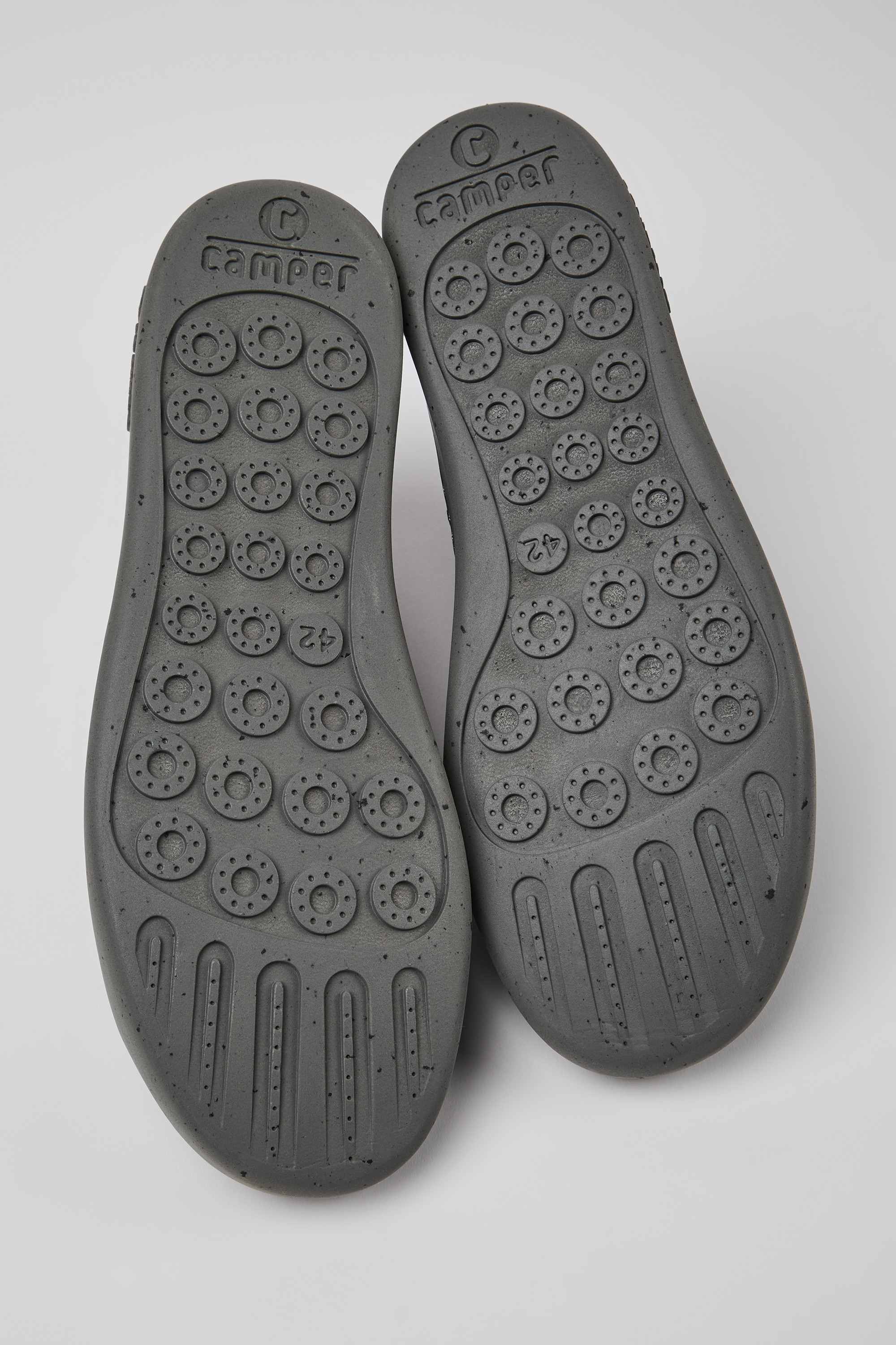 Peu Touring - Black recycled PET sneakers for men