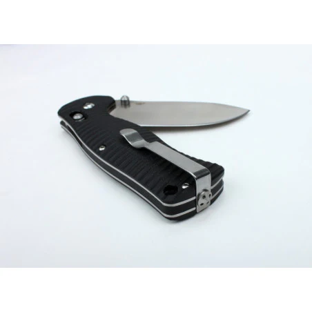 Navaja plegable de bolsillo Ganzo G720 KNIFE acero – negra