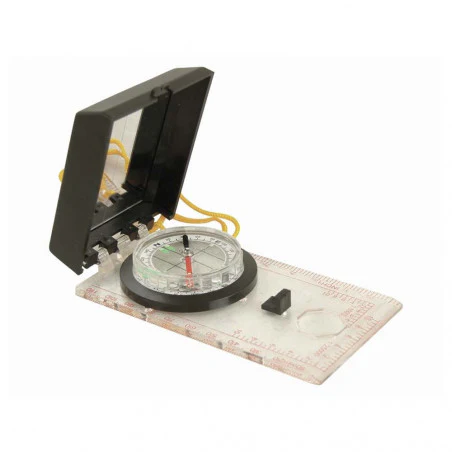 JKR Brújula Mapa 2569 - Brújula cartográfica con espejo
