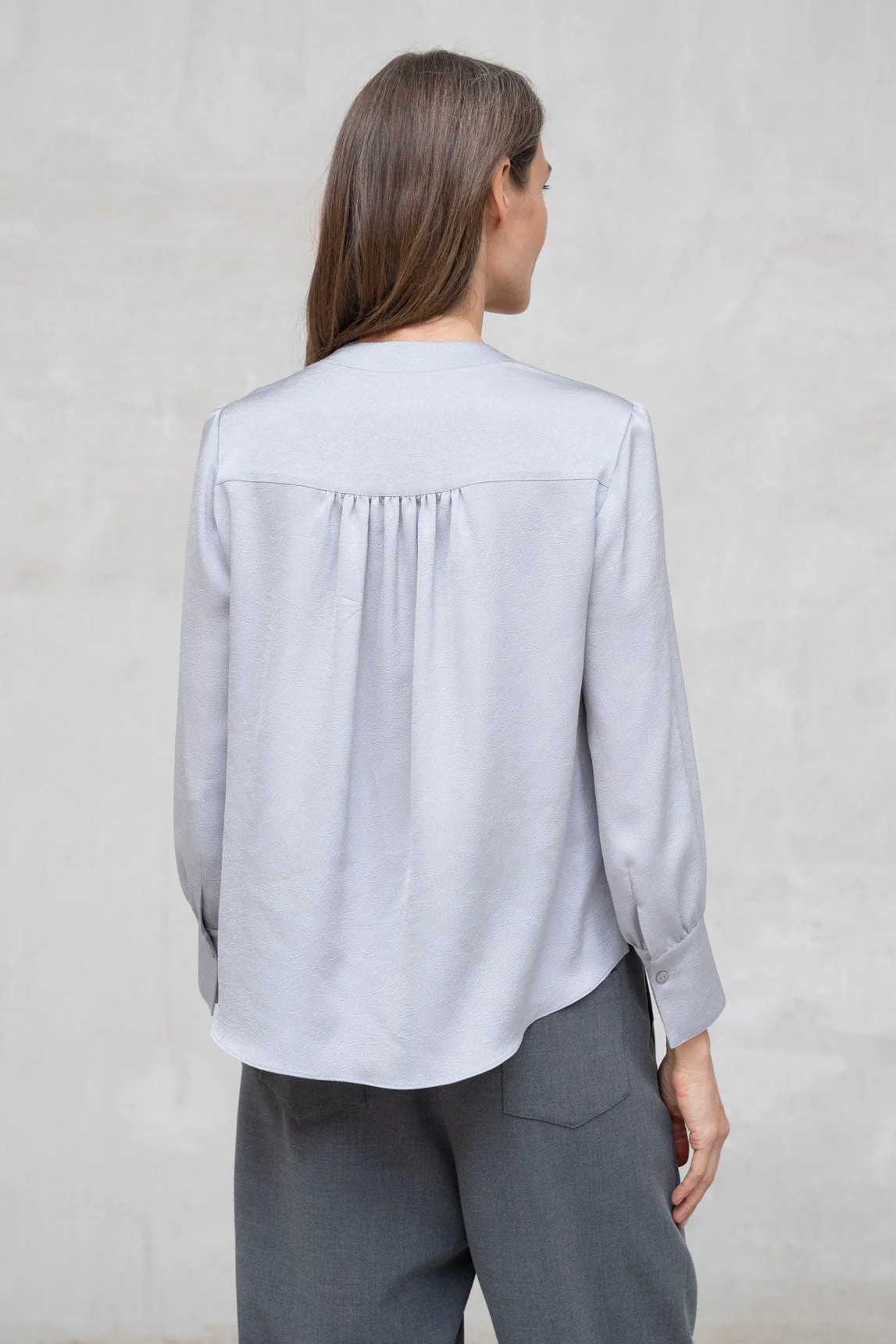Rivera-spain Blusa Fermo gris perla