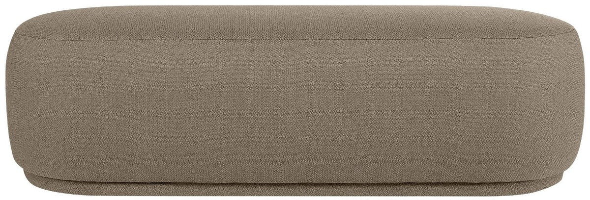 Casa Padrino banco de lujo marr¨®n 137,5 x 56,5 x A. 38 cm - Banco de sal¨®n tapizado - Muebles de Sala de Estar - Muebles de Hotel - Colecci¨®n de Lujo