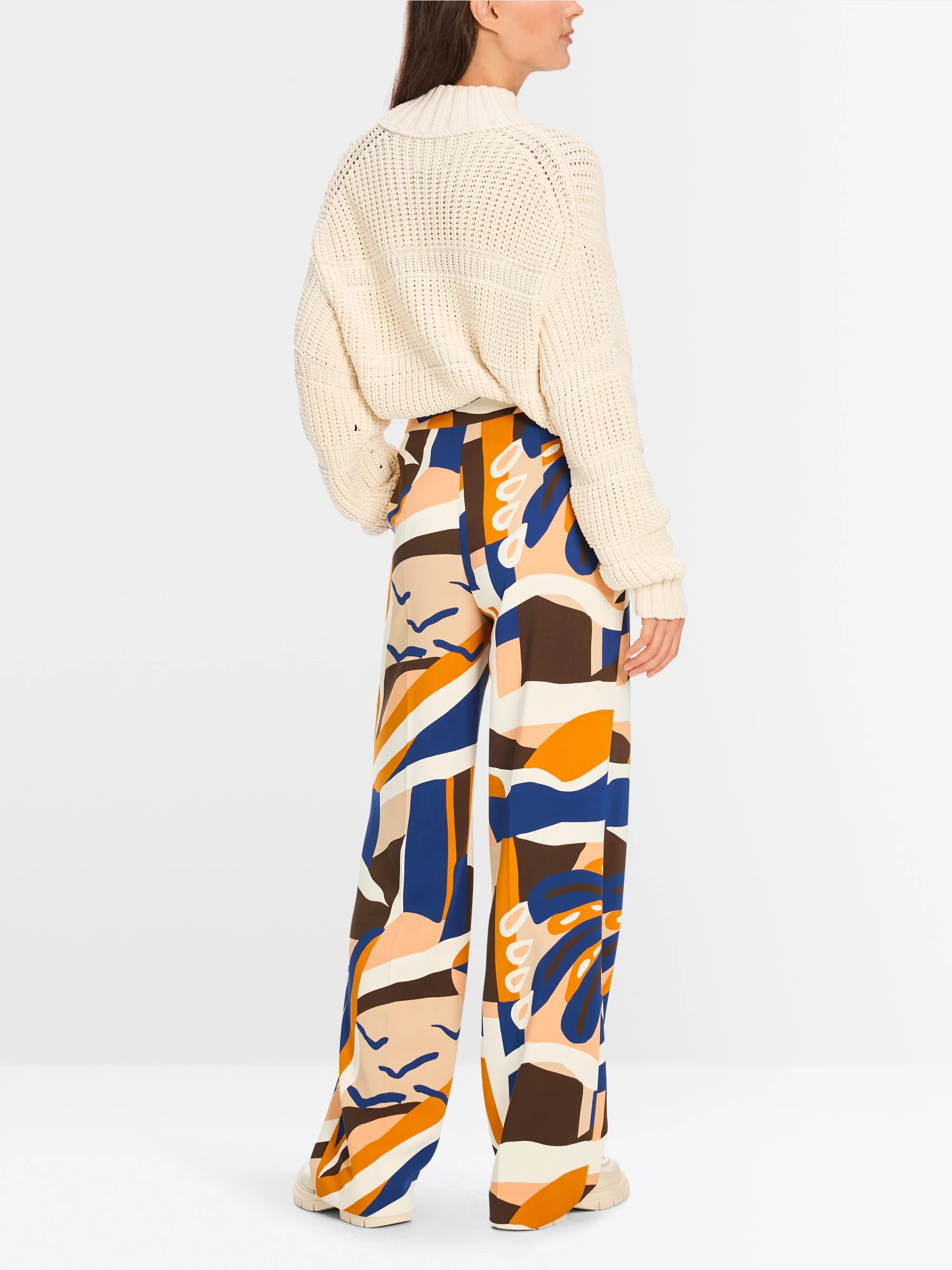 Marc-Cain WUKARI trousers in arty design