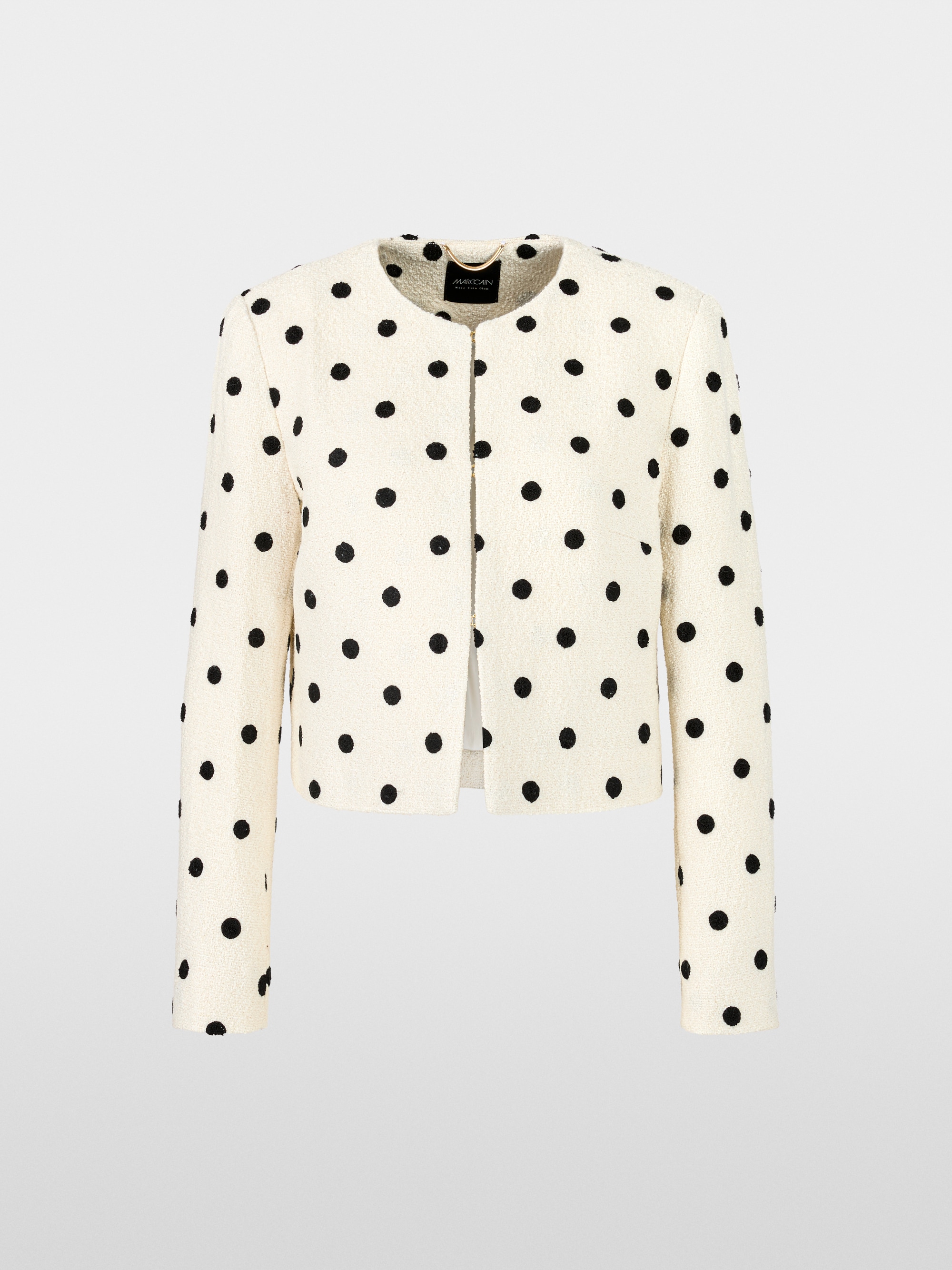 Marc-Cain Couture-style jacket with polka dots