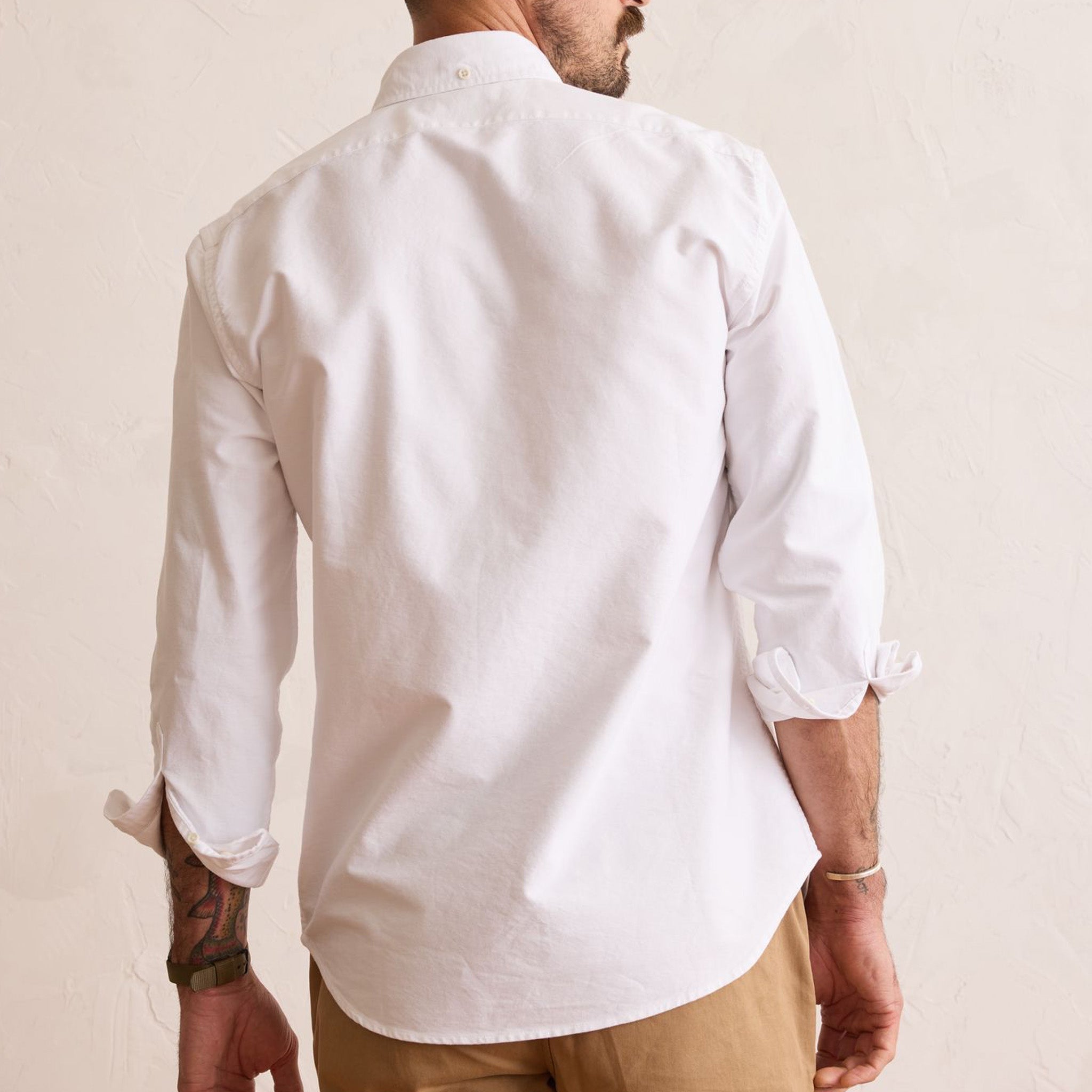 The Jack in White Everyday Oxford