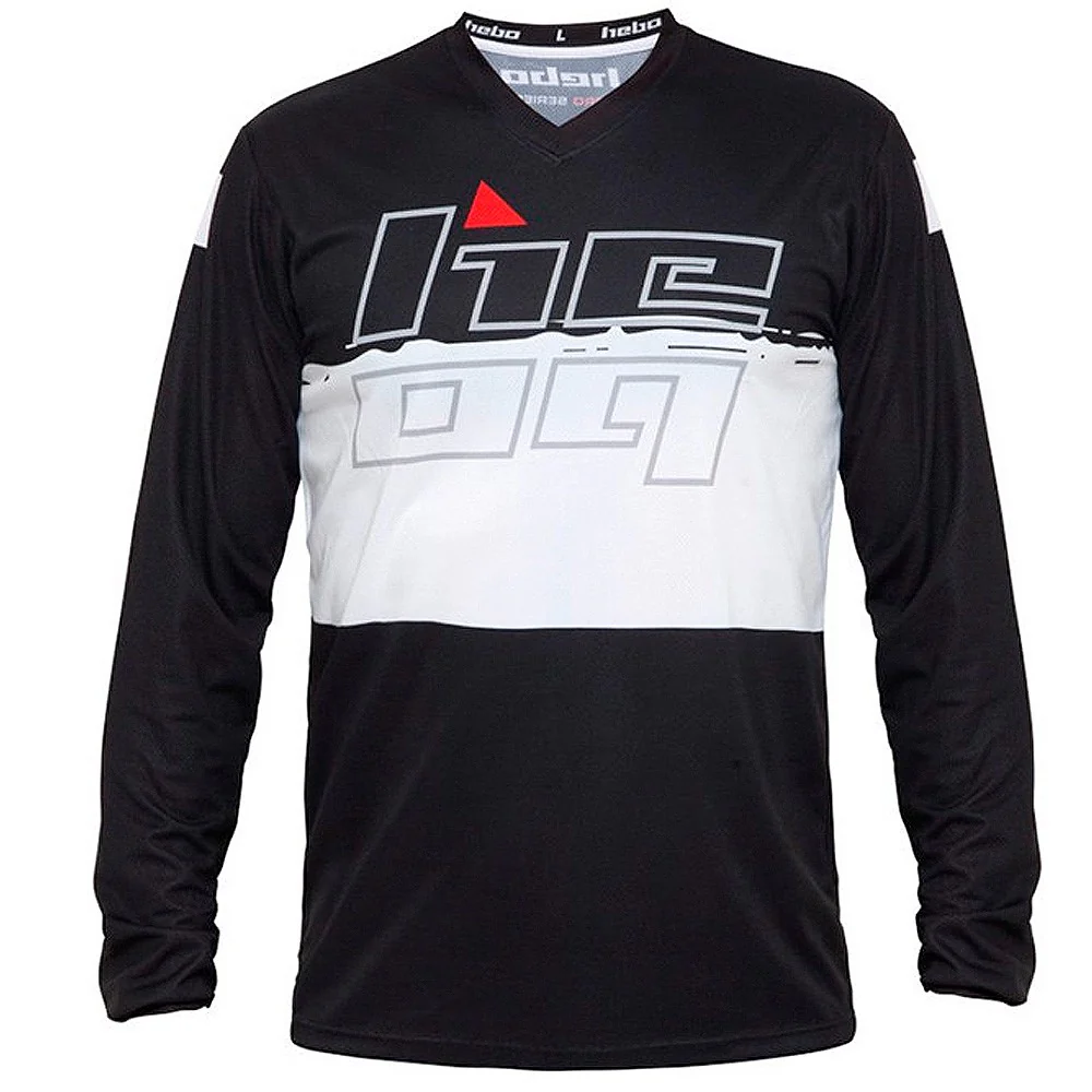 CAMISETA HEBO TRIAL PRO NEGRO